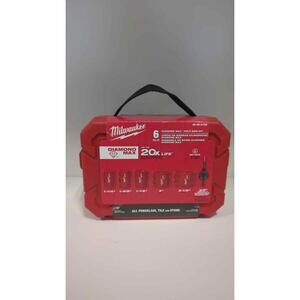 Milwaukee Diamond Max 6pc Hole Saw Kit